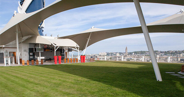 Celebrity Cruises grass lawn