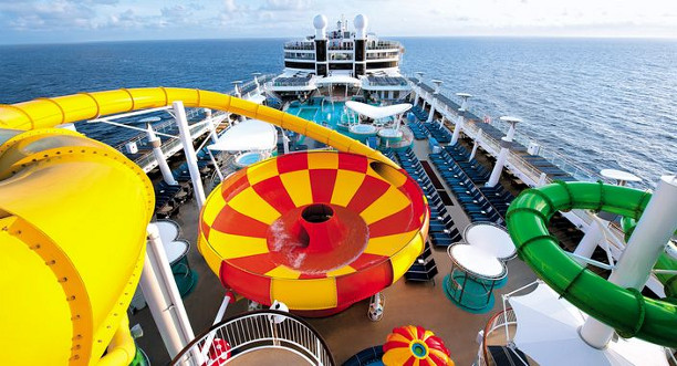 Disney Cruises waterslide