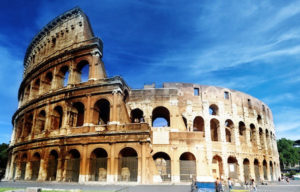 The Colosseum in Rome