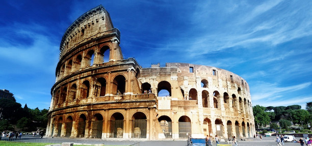 The Colosseum in Rome